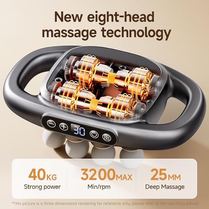 8-Head Massage Gun