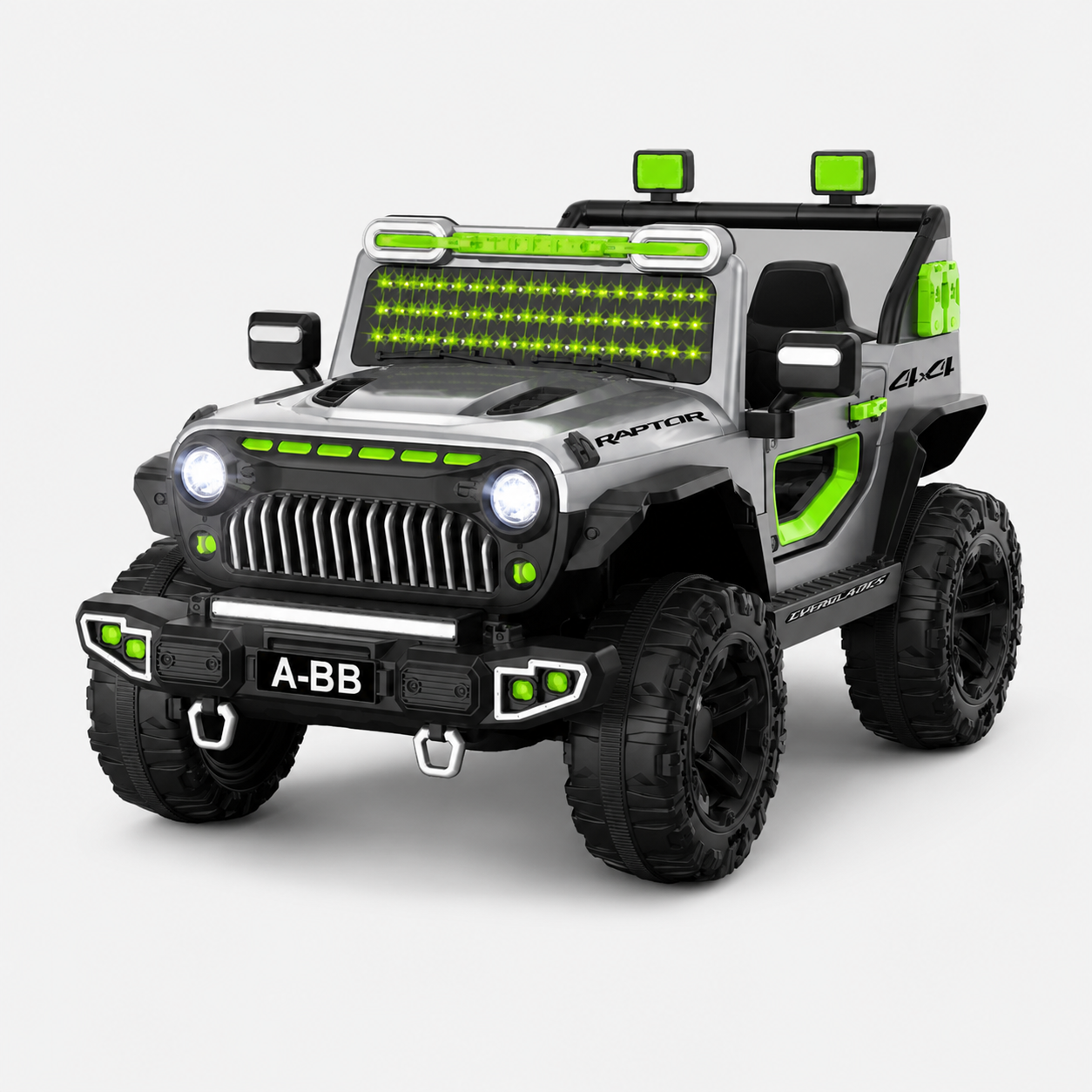 Electrical Jeep Gray